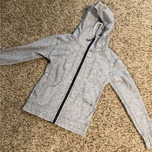 lululemon athletica Gray Hooded Jacket